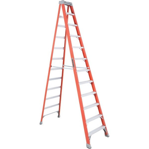 Louisville Ladder Fs1500 12 Ft. 300 Lb. 11-Step Fiberglass Step Ladder