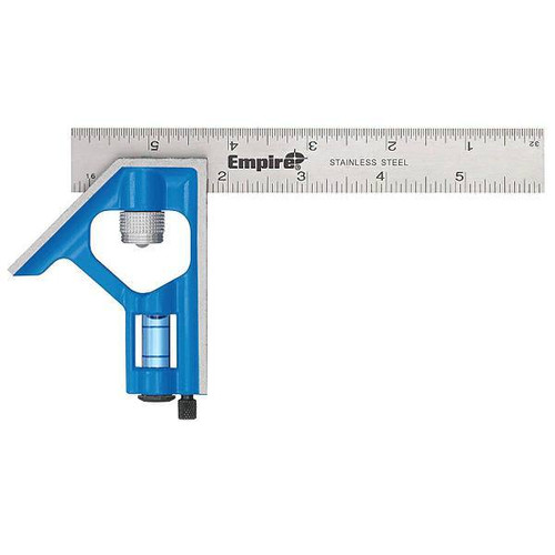 Empire 6 In. True Blue Blade Pocket Combination Square