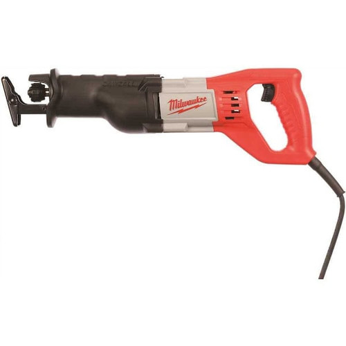 Milwaukee Sawzall 12 Amp 1-1/8 In. Stroke Corded Reciprocating Saw With Case