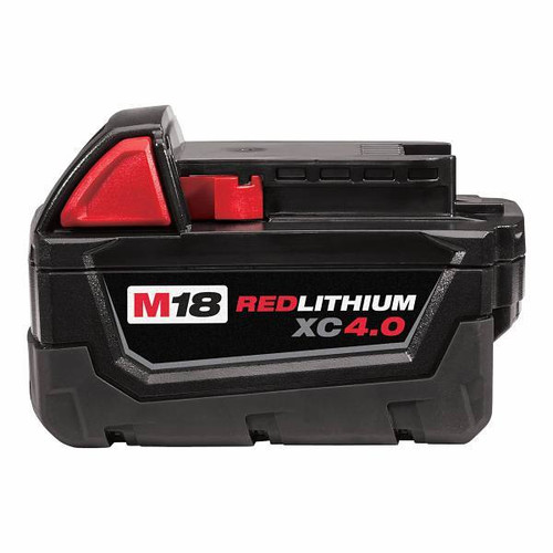 Milwaukee M18 18-Volt 4.0 Ah, Lithium-Ion, Xc Extended Capacity Battery Pack