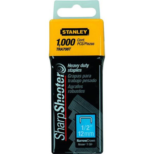 Stanley 1/2 In Heavy Duty Staples Package Of 1000