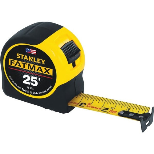 Stanley Fatmax Tape Measure With Bladearmor Coating 1-1/4" X 25'