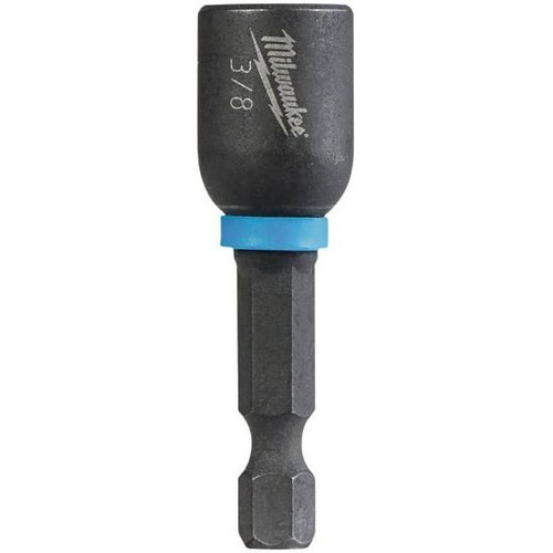 Milwaukee Shockwave Impact Duty 3/8 In. X 1-7/8 In. Alloy Steel Magnetic Nut Driver