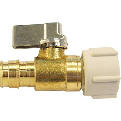 Apollo 1/2" X 1/2" Brass Pex-A Barb X Fpt 2.4" Swivel Ball Valve