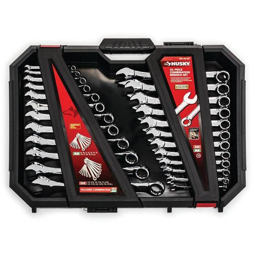 Husky Sae/Mm Combination Wrench Set