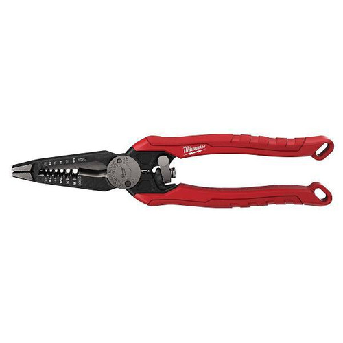Milwaukee 9 In. 7-In-1 High-Leverage Combination Wire Stripper Pliers