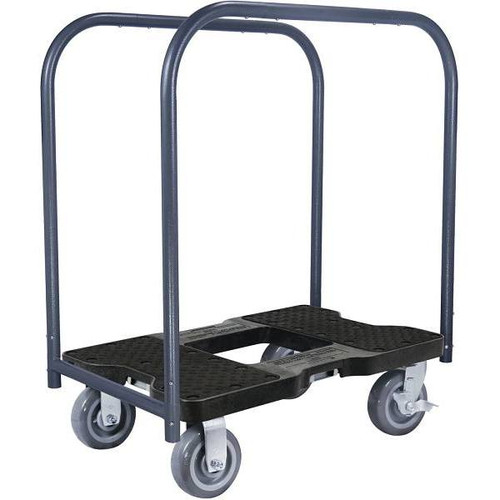 Snap-Loc 1800 Lb. Capacity Super-Duty Metal Panel Cart Dolly (Black)