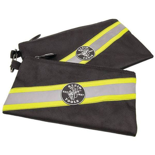 Klein Tools 10 In. Tradesman PRO High Visibility Zipper Tool Bag