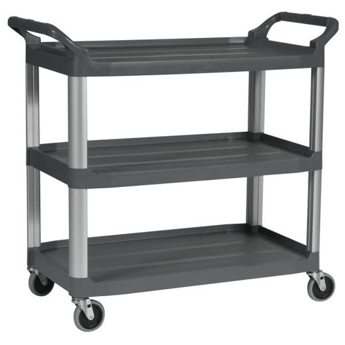 Rubbermaid Commercial Xtra Service & Utility Cart (Gray)