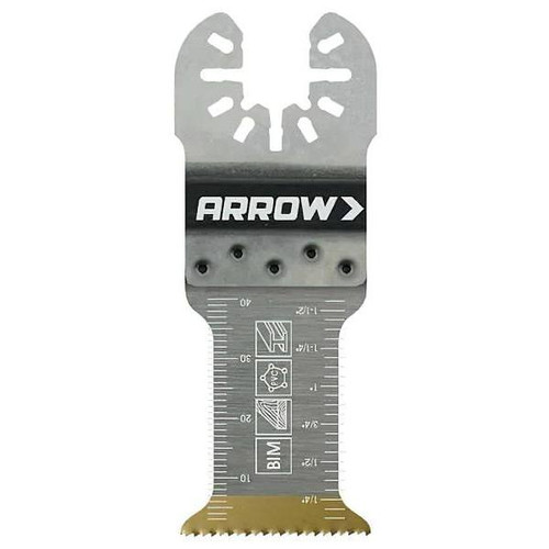 Arrow Titanium Coated Metal Blade, 1-1/4", Package Of 10