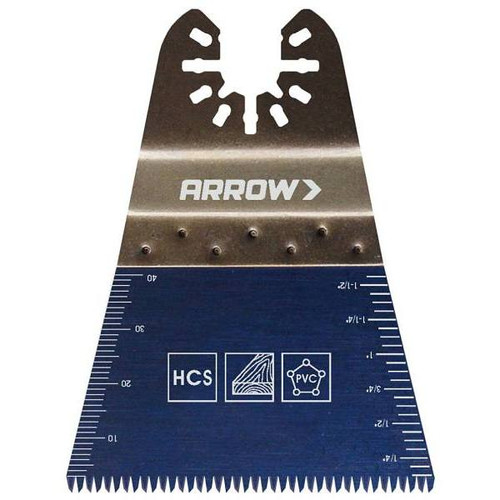 Arrow Japanese Tooth Hardwood Blade, 2-11/16", Package Of 10