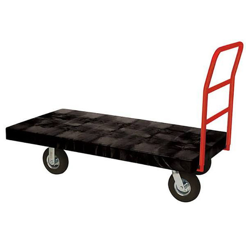 Rubbermaid Commercial Heavy Duty 24 In. X 48 In. Platform Truck With Pneumatic Casters