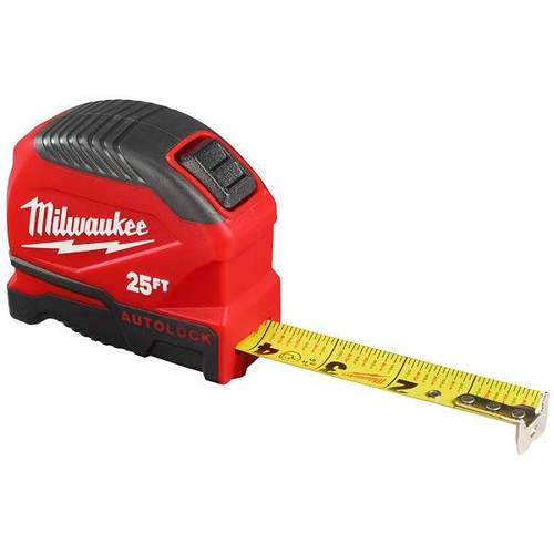 Milwaukee 25' Auto-Lock Tape Measure
