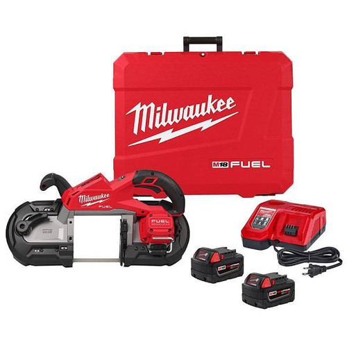 Milwaukee M18 Fuel 18v Lithium-Ion Brushless Cordless 5 In. Deep Cut Band Saw Kit