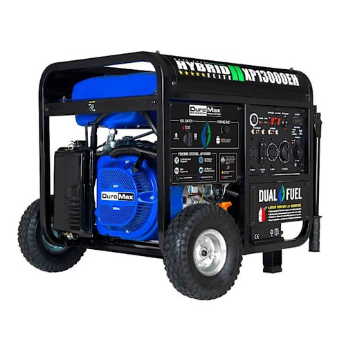 Duromax 13000/10500w Dual Fuel Elec. Start Gasoline/Propane Portable Generator