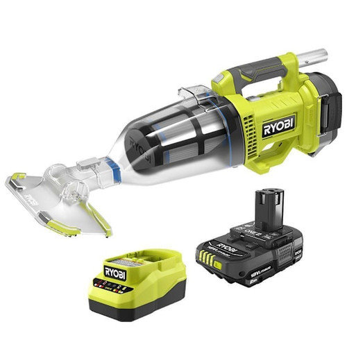 Ryobi One+ 18v Handheld Cordless Pool Vacuum Cleaner Kit