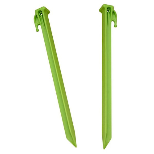 Mr. Chain Safety Green 12" Utility Stake Package Of 50