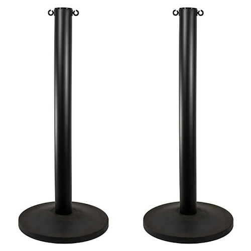 Mr. Chain Black 3" Hd Industrial Stanchion Package Of 2
