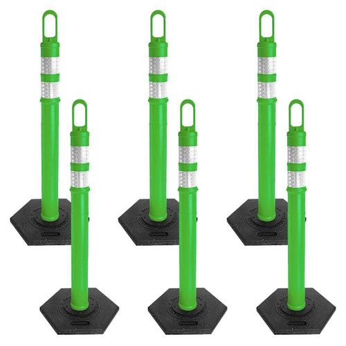 Mr. Chain Green Delineators Package Of 6