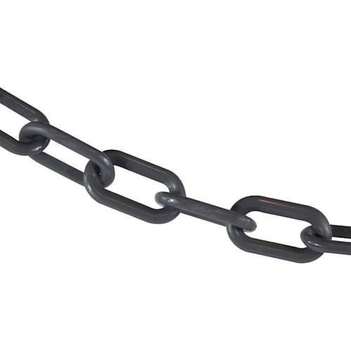 Mr. Chain 2" X 10 Slate Gray Plastic Safety Chain