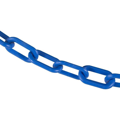 Mr. Chain 2" X 10 Sky Blue Plastic Safety Chain