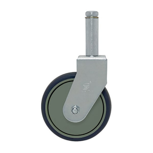 Quantum Storage Systems 5" Rigid Thermoplastic Resin Stem Caster