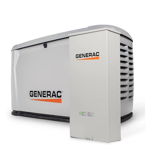 Generac 14,000 Watt Air-Cooled Whole House Home Standby Generator & 200-Amp Transfer Switch
