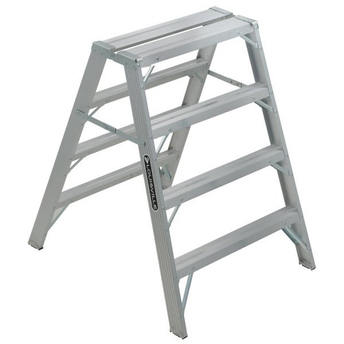 Louisville Ladder L-2032 4 Ft. 300 Lb. Aluminum 4-Step Sawhorse Ladder