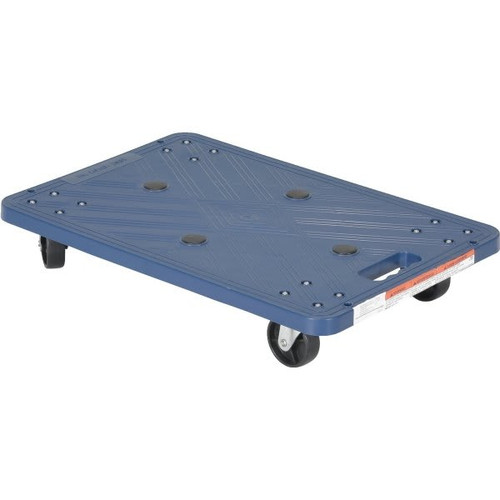 Vestil 220 Lb Capacity Plastic Dolly 24 X 16"