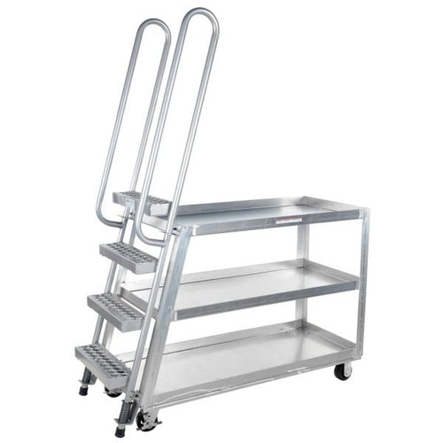 Vestil 500 Lb Capacity Hi-Duty Stock Picker Truck 56 X 21.88"