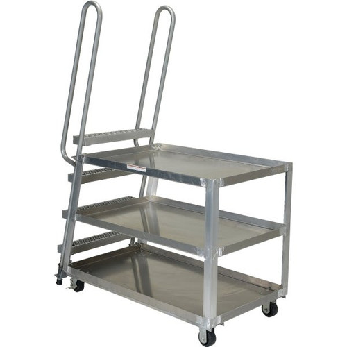 Vestil 500 Lb Capacity Hi-Duty Stock Picker Truck 56 X 27.88"