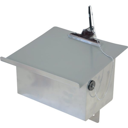 Vestil Gray Easy Access Truck-Table And Storage Box