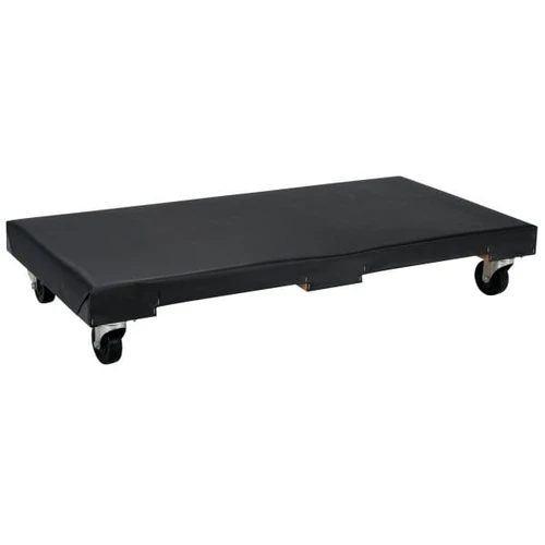 Vestil 1200 Lb Capacity Black Hardwood Vinyl Covered Dolly 48" X 24"