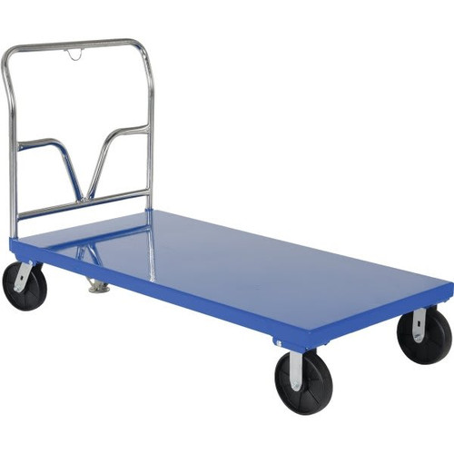 Vestil 3600 Lb Capacity Blue Steel Platform Truck 60" X 30"