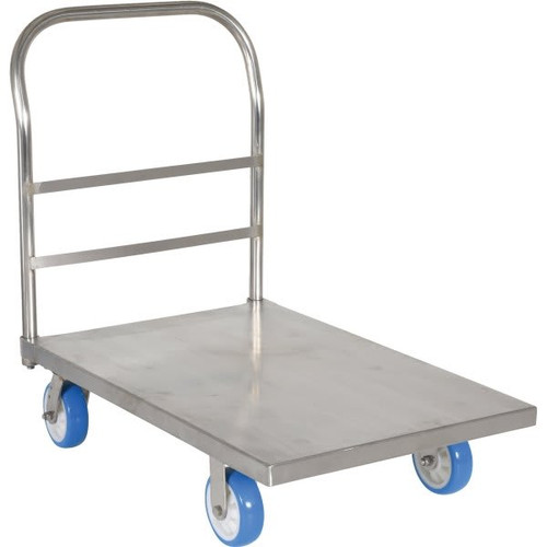 Vestil 2000 Lb Capacity Silver Stainless Steel Platform Truck 36" X 24"