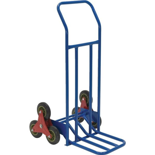 Vestil 300 Lb Capacity Blue Steel Stair Hand Truck