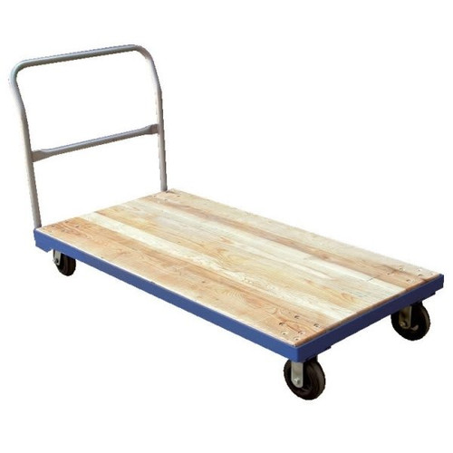 Vestil 1600 Lb Capacity Hardwood Steel Frame Platform Truck 72" X 36"