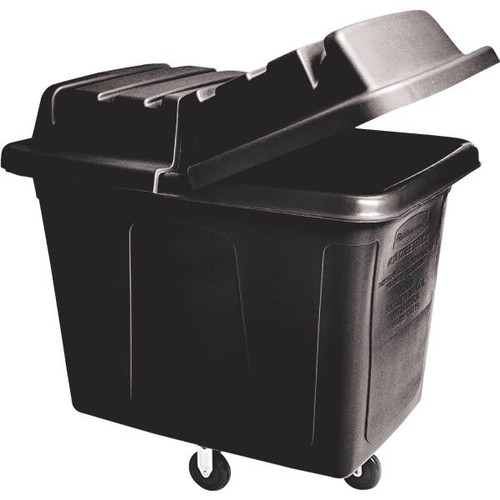 Rubbermaid Commercial 12 Cu. Ft. Cube Truck (Black)