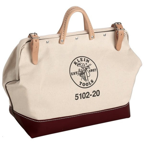Klein Tools Beige Canvas Tool Bag 20"
