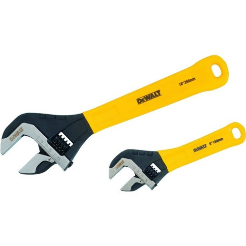 Dewalt 6" And 10" Adjustable Wrench Set