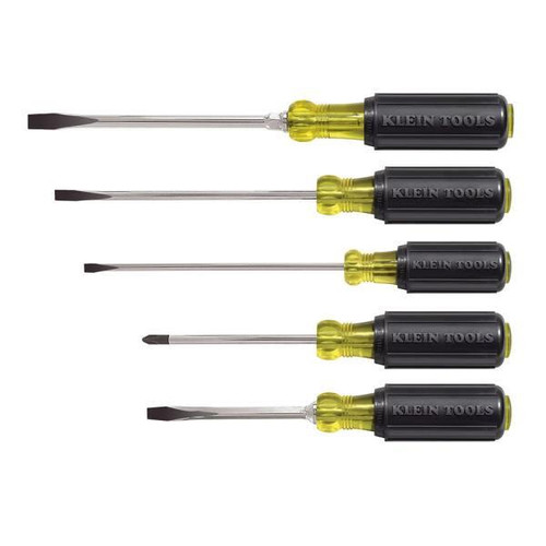 Klein Tools 5-Piece Cushion-Grip Screwdriver Set
