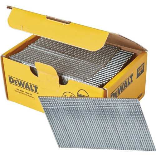 Dewalt 20-Degree, 16-Gauge Angled Finish Nail, 2", Box Of 2,500