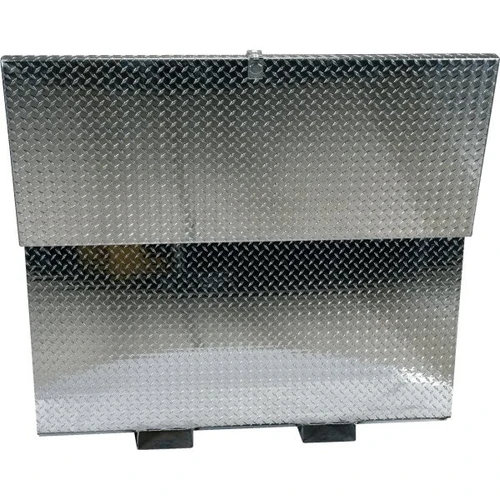 Vestil Aluminum Portable Tool Box With Fork Pockets 60w X 24l X 30"H