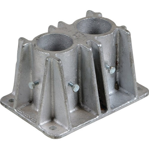 Vestil Steel Pipe Safety Railing Double Socket