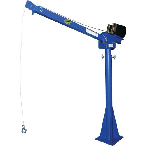 Vestil Adjustable Ac Powered Lift Jib Crane - 2,000 Pounds