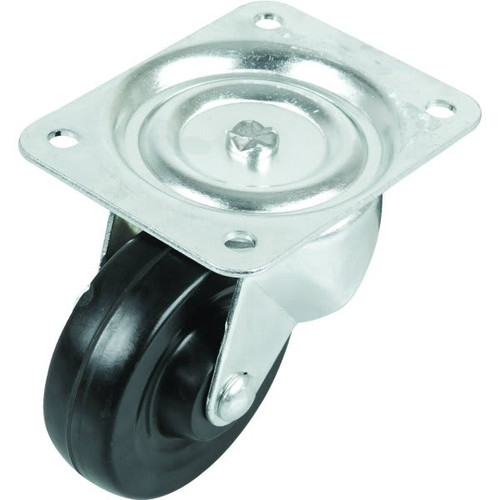 Shepherd 4" Rubber Wheel Swivel Caster