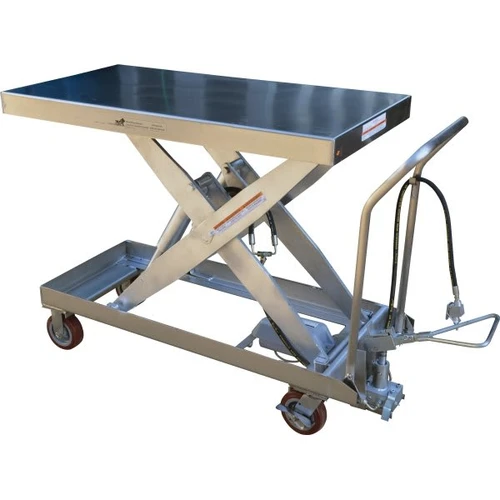 Hydraulic Partially Ss Cart 2000 Lb 24 X 47-1/4
