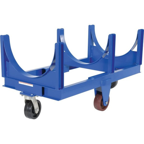 Vestil Blue Heavy-Duty Cradle Cart 63 X 31.5"