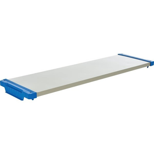 Vestil Gray Optional Shelf For Nesting Slim Cart 13.75 X 2.25"