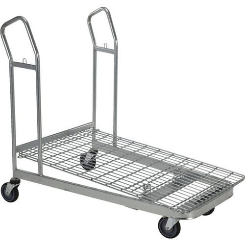 Vestil Silver Nestable Wire Cart 52 X 28 X 43"